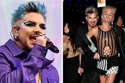 Adam Lambert Defended His Partner Oliver Gliese After Receiving Anti-LGBT Comments Aimed At His..