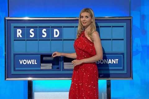 Rachel Riley dazzles Countdown viewers in striking off-the-shoulder dress on Channel 4 game show