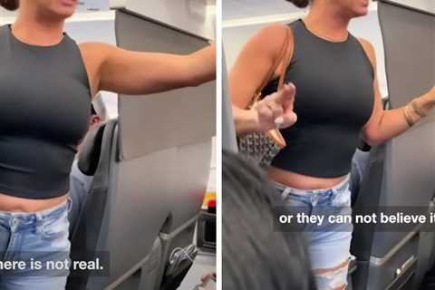 Woman Who Went Viral Over 'Not Real' Airplane Meltdown Speaks Out