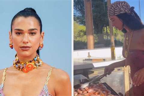 Dua Lipa’s Method For “Grilling Shrimp Has The Internet In A Chokehold, And It’s The “Kendall..