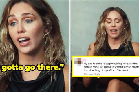 Miley Cyrus Revealed The Behind-The-Scenes Meaning She Was Trying To Send With That Infamous 2008..