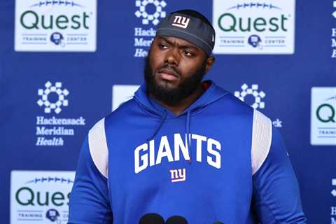 Andrew Thomas’ dominance brings comfort, stability to Giants’ O-line