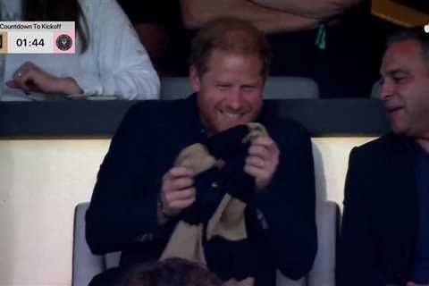 Prince Harry Joins Star-Studded Crowd to Watch Lionel Messi in Action