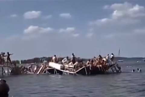 Pier Collapses and Dozens of U. of Wisconsin Students Fall Into Lake