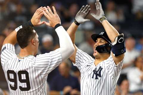 Yankees’ Giancarlo Stanton belts 400th career home run with two-run shot