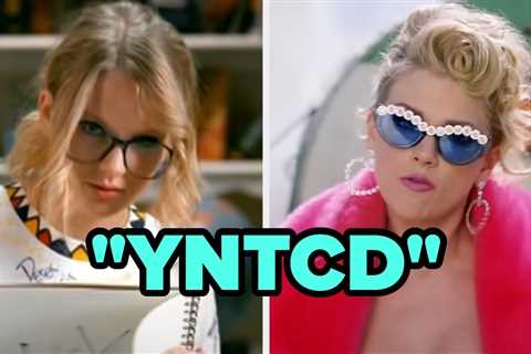Only Real Swifties Know All 15 Of These Abbreviations For Taylor's Songs
