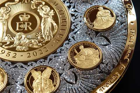 Incredible £18 Million Coin with 4kg of Gold and 6,000 Diamonds Unveiled in Honor of Queen