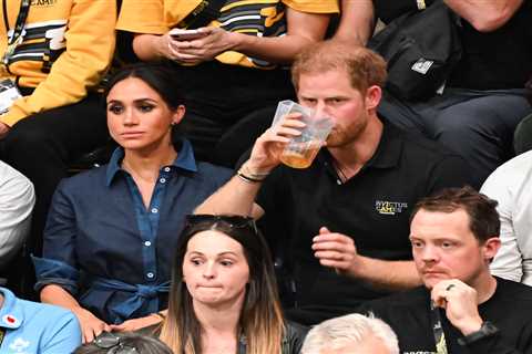 Prince Harry and Meghan Markle Enjoy Beer at Invictus Volleyball Final as They Celebrate Duke’s..