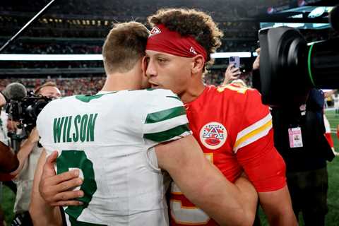 Patrick Mahomes’ simple message for Zach Wilson after Jets loss