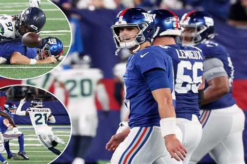 Giants dominated by Seahawks in latest embarrassing loss