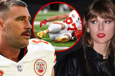 Football Fans Dub Travis Kelce's Injury 'Taylor Swift Curse' After She Misses Game
