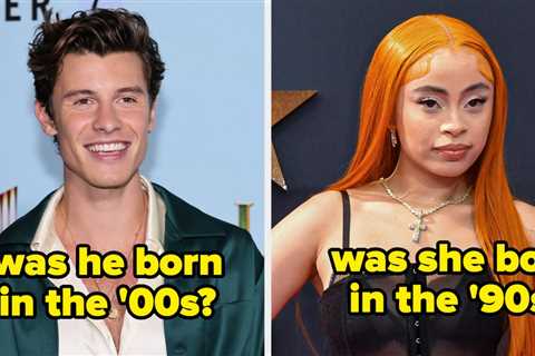 Can You Guess Which Of These Celebs Were Born In The '90s Or The '00s?