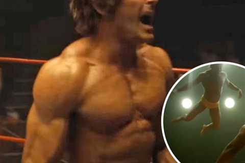 Zac Efron Transforms Into Ripped Pro Wrestler for The Iron Claw Trailer