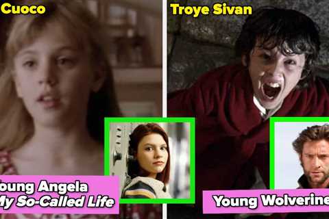 These 16 Celebrities Played Younger Versions Of Other Celebrities On Screen, And It's Pretty Wild..
