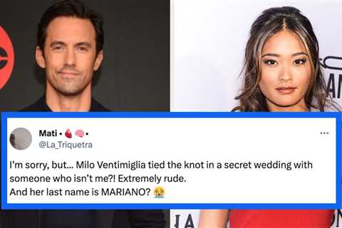 Milo Ventimiglia Is Officially Married, And His Wife Has A Special Connection To Gilmore Girls,..