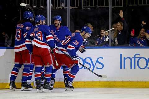 Ailing Rangers keep rolling with win over Hurricanes