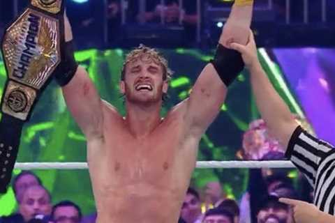 Logan Paul beats Rey Mysterio to become United States champion at WWE Crown Jewel