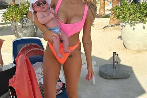 Laura Anderson's Luxurious Dubai Holiday with Baby Bonnie