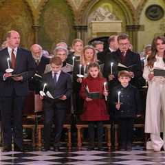 Prince Louis Joins Mum Kate's Together at Christmas Service