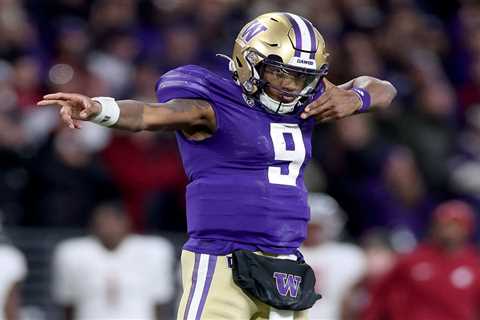 College Football Playoff odds, pick: Washington Huskies primed to shock the world