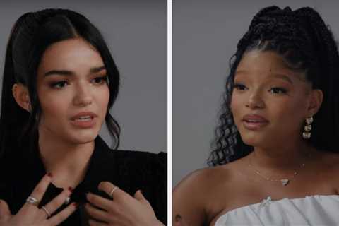 In A New Interview, Halle Bailey And Rachel Zegler Responded To The Racist Backlash They Received..