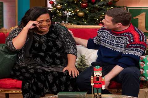 Alison Hammond in Tears as Dermot O'Leary Surprises Her on Christmas Day