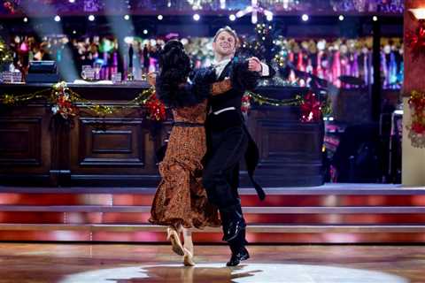 EastEnders Star Jamie Borthwick Wins Strictly Come Dancing Christmas Special