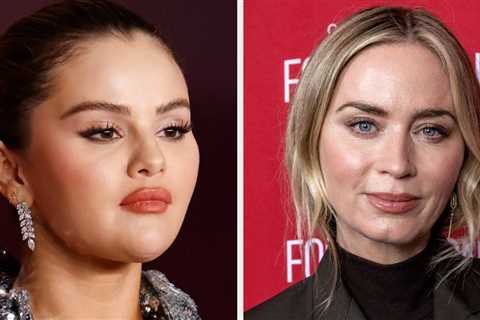 Selena Gomez And Emily Blunt Responded To The Lip-Reading Drama At The Golden Globes