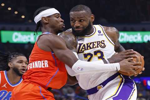 Thunder vs. Lakers prediction: NBA odds, picks, best bets for Western Conference showdown