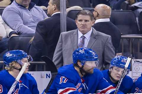 Peter Laviolette gets All-Star coaching nod amid strong first Rangers season