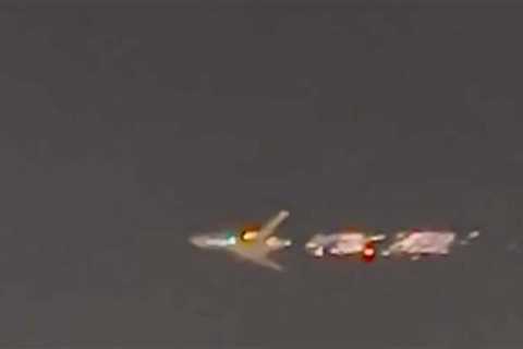 Cargo Plane Catches Fire Over Miami, Shocking Video Captures It