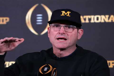 Jim Harbaugh teases a ‘passing of the torch’ as NFL coaching rumors swirl