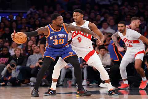 Julius Randle thriving in Knicks’ improved spacing after OG Anunoby deal
