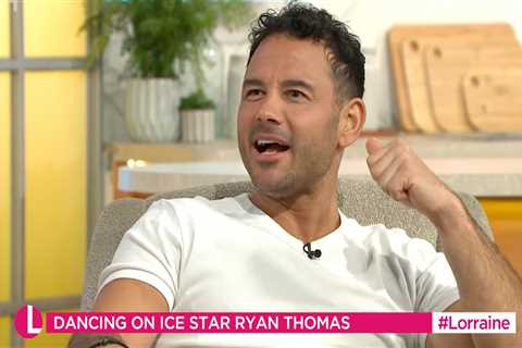 Dancing On Ice’s Ryan Thomas takes cheeky swipe at Amber Davies in show ‘feud’
