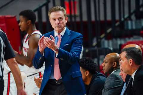 Rick Pitino wants a salary cap for college basketball ‘to preserve our great game’