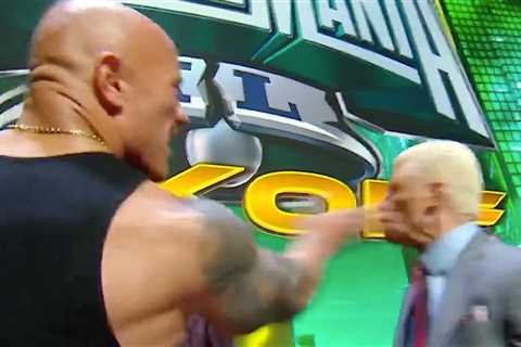 The Rock Slaps Cody Rhodes, Joins Bloodline With Roman Reigns