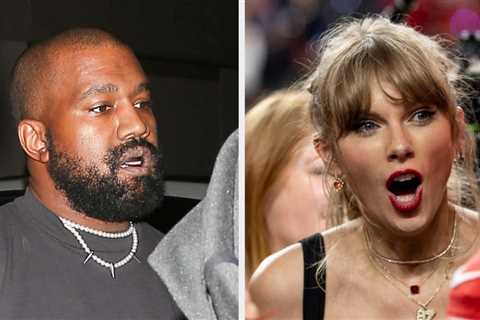 Kanye West’s Rep Responded To A Rumor That Taylor Swift Got Him “Kicked Out” Of The Super Bowl