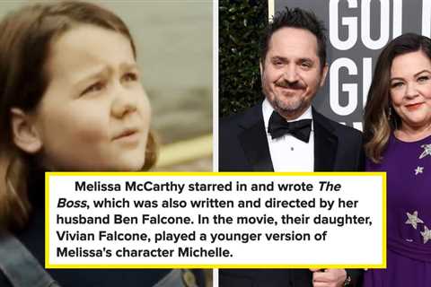 17 Actors Who Hid Their Children In Their TV Shows And Movies, But It's Not Super Obvious