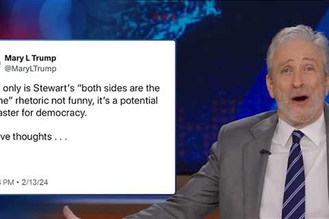 Jon Stewart Fires Back At 'The Daily Show' Monologue Backlash