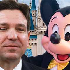 Ron DeSantis & Disney Settle 'Don't Say Gay' Retaliation Lawsuit