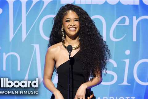 Saweetie Presents The AMEX Impact Award to Young Miko | Billboard Women In Music 2024