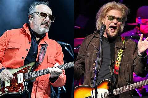 Elvis Costello and Daryl Hall Announce 2024 Joint Tour Dates