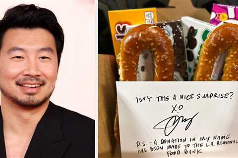 Here's An Inside Look From Simu Liu At The Not Very Glamorous Oscars Ceremony Food — And What Was..