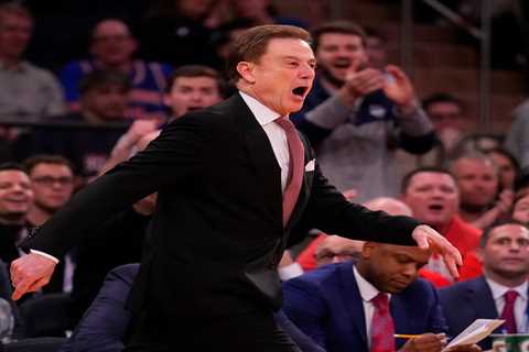 Rick Pitino rails on ‘fraudulent’ March Madness metrics with St. John’s not as close as believed