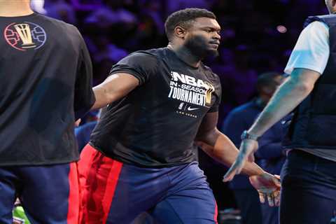 Zion Williamson has lost 25 pounds since Pelicans’ NBA In-Season Tournament embarrassment