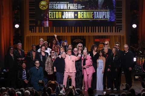 Annie Lennox, James Hetfield & More Sing Elton John & Bernie Taupin’s Praises at 2024 Gershwin..