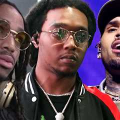 Quavo Goes Scorched Earth in Rap Rebuttal to Chris Brown, Features Takeoff