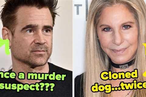 31 Bizarre Celebrity Facts That Pop Into My Head From Time To Time