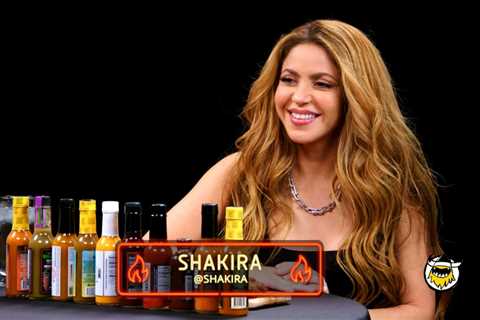 Shakira Explains Why Her Old Music Makes Her Cringe While Trying Not to Throw Up on ‘Hot Ones’