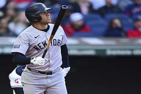 Red-hot Yankees record dominating sweep of Guardians